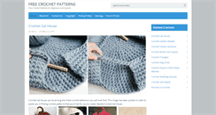 Desktop Screenshot of crochetpatterns.info