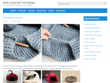 Tablet Screenshot of crochetpatterns.info